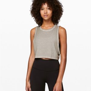 All Yours Cropped Tank Lululemon size 6